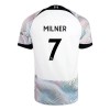 Liverpool Milner 7 Matchtröjor Borta Fotbollströja 2022-2023 Liverpool Milner 7 Matchtröjor Borta Fotbollströja 2022-2023
